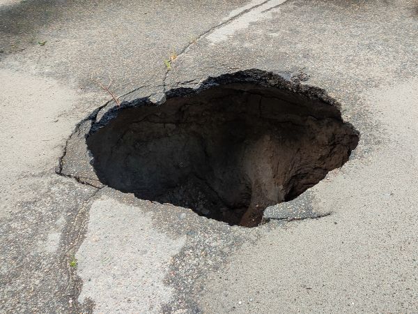Sinkhole Repair in Mechanicsville