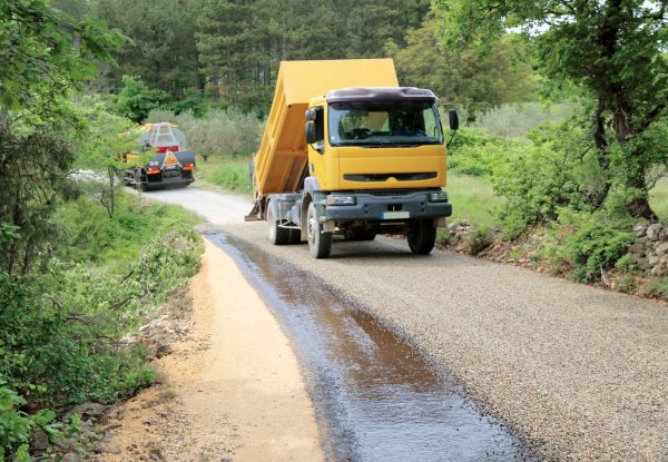 Gravel Road Maintenance in Mechanicsville