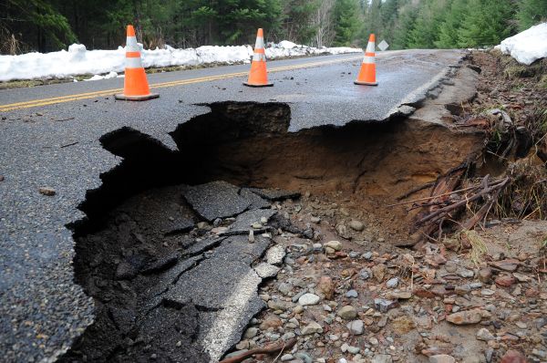 Sinkhole Filling in Mechanicsville