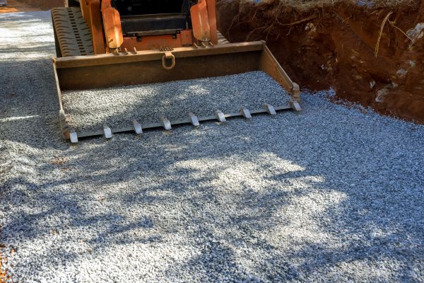 Gravel Driveway Rut Repair in Mechanicsville