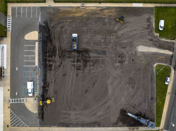 Parking Lot Excavation in Mechanicsville
